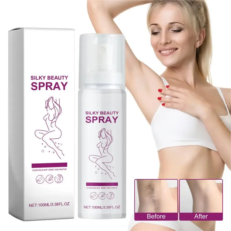 

100ml Hair Removal Spray Armpit Leg Arm Hair Growth Inhibitor Sensitive Muscle Mild Non Irritatinghair Removal Body Cream