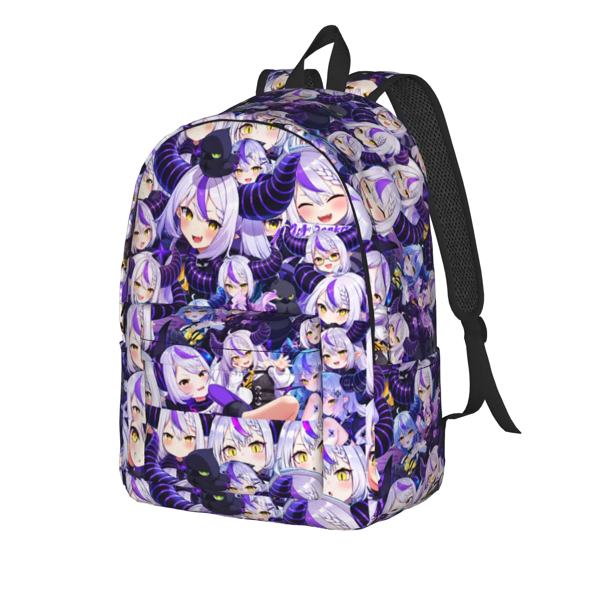 Hololive Gamers Nekomata Okayu Sakura Backpack  Outdoor Backpacks Girl High Quality Durable School Bags Funny Rucksack
