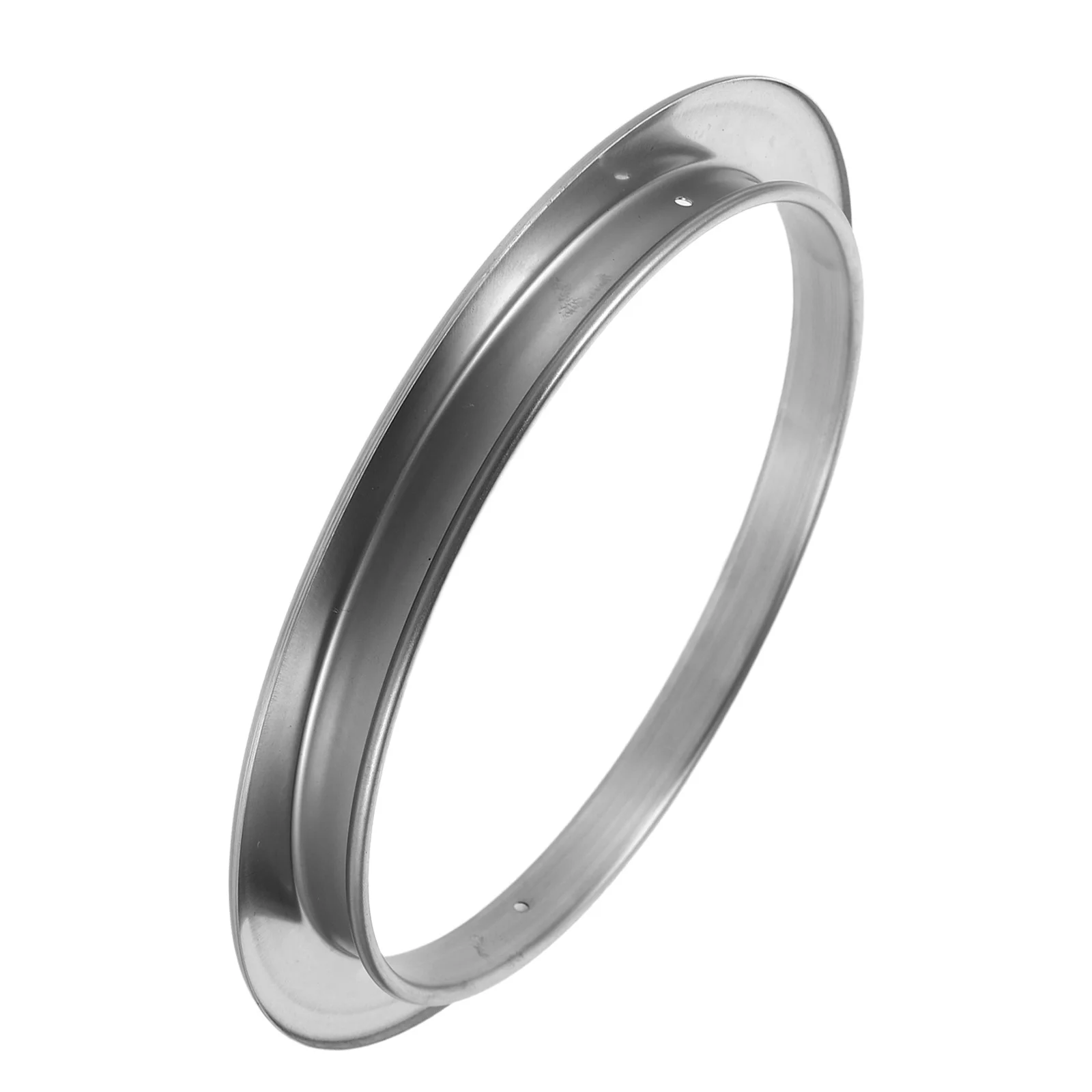 

Embedded Trash Can Lid Ring 23.8Cm Stainless Steel Countertop Waste Grommet Drop-In Trash Chute For Kitchen Bathroom Office