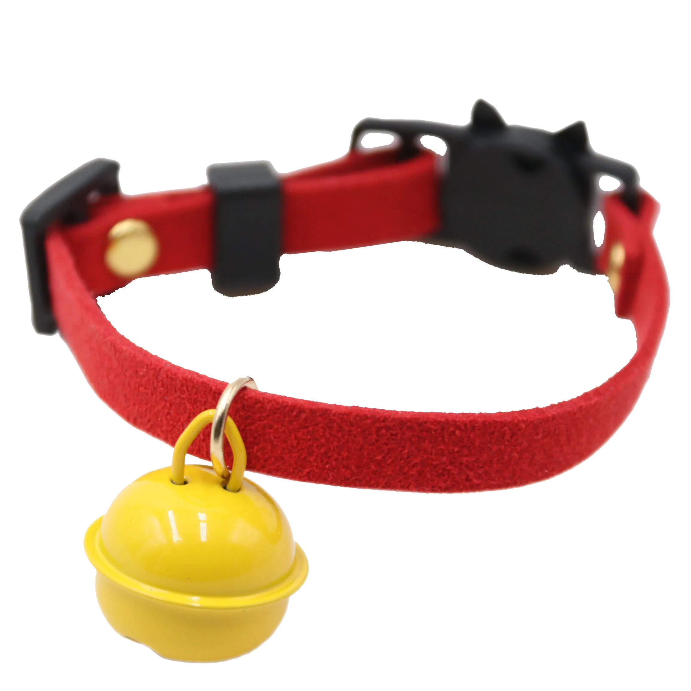 Cat Collars with Safety Clip For Easy-Release and Bell Pet Collar (A0265)