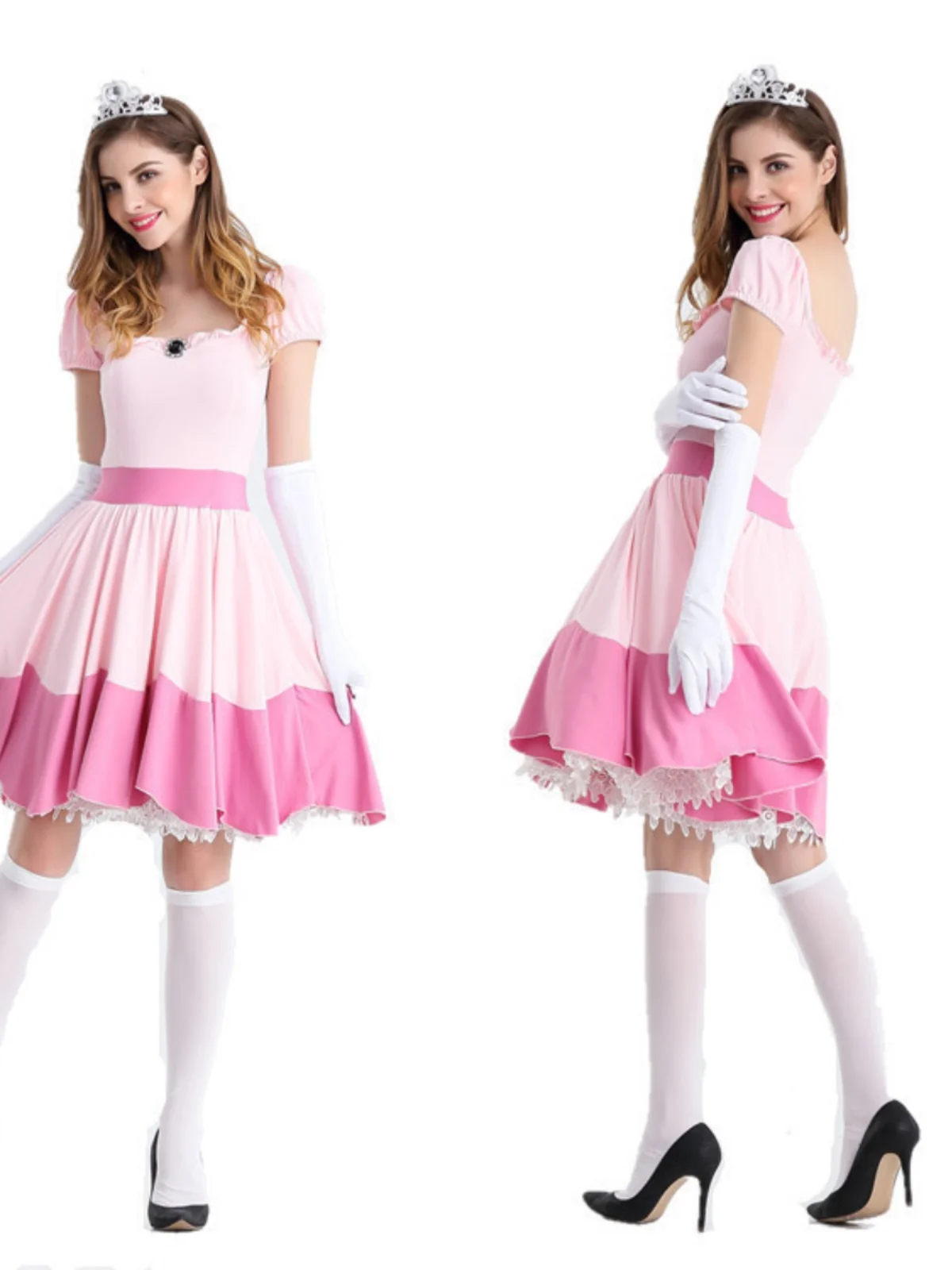 Princ Branca de Neve Traje loween Boate Role-plang Fada T S Cosplay orm Feminino Tradicional Étnico Stag...