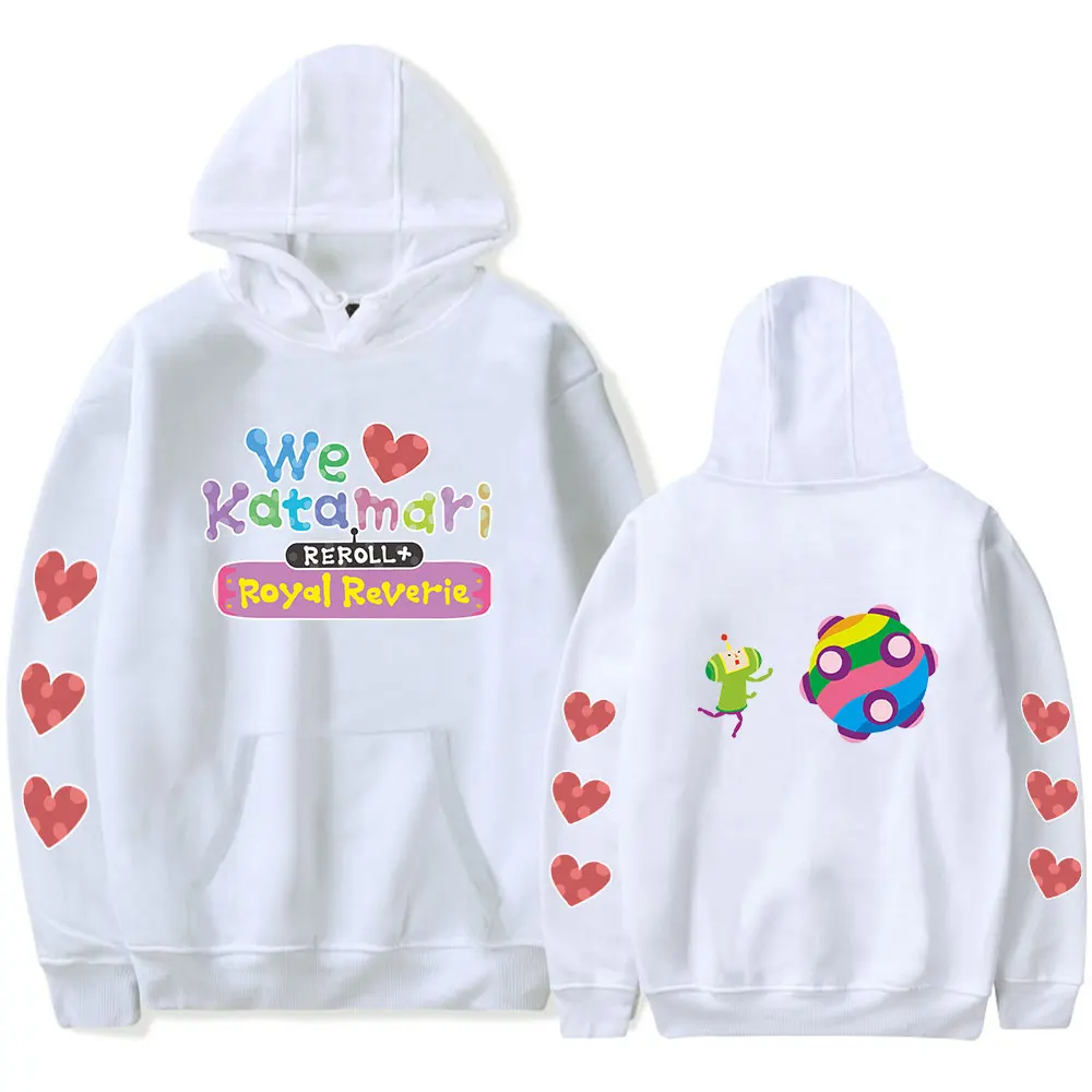 We Love Katamari Reroll Royal Reverie hoodies sweatshirt Printed game  hoodies sweatshirts  long Sleeve hoodies  sweatshirt