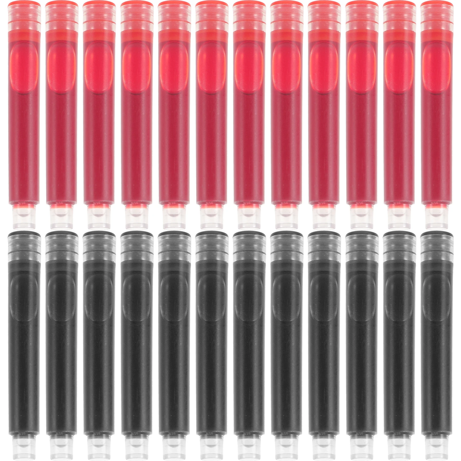 100 Pcs Ink Bag Pen Accessories Blue Fountain Black Refills Replacement Sac for Pens Student Use