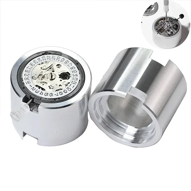 Основание держателя механизма часов NH35 NH36 подходит для Seiko NH34 7S26 7S36 8215 2824, держатель с двойной головкой, инструмент для ремонта основания
