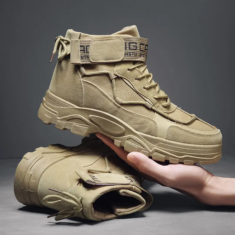 المشي لمسافات طويلة الذكور أحذية ربيع الخريف منصة رياضية رجالية عالية قطع الأحذية في الهواء الطلق رخيصة الكلاسيكية عارضة مصمم الأحذية في الترويج