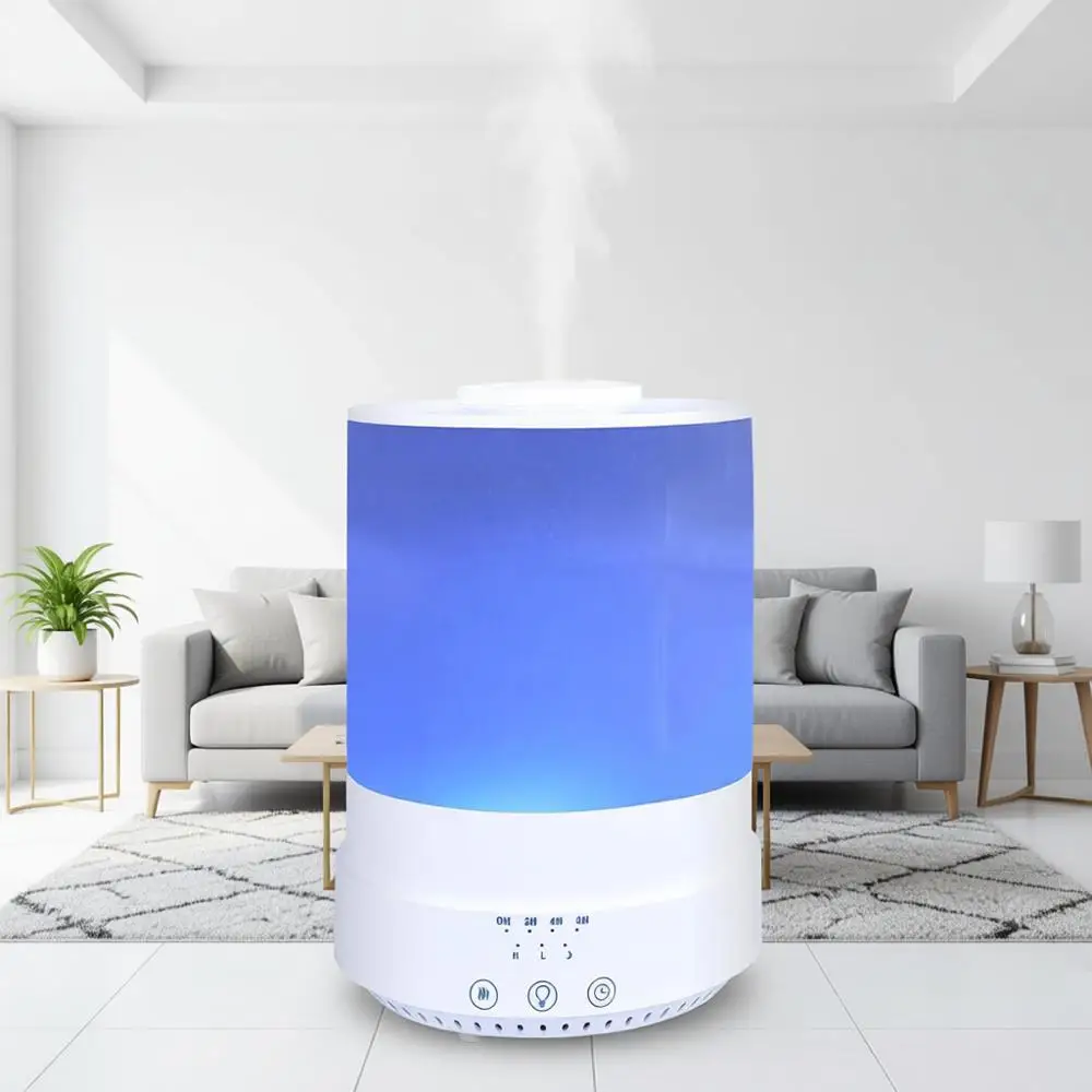 Difusor de Aceites Esenciales XL de 2500 ML con Temporizador para Decoración del Hogar, Habitaciones de Bebés, Plantas, Espacios Grandes, Extra Grande de 2.5 L