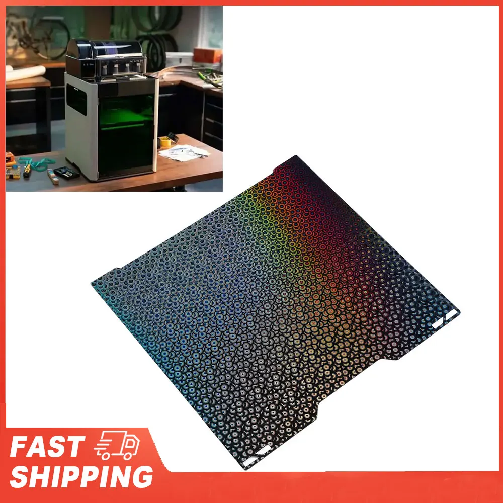 

346X355 мм чехол для 3D-принтера PEK H5H, подходит для Bambu H2D, гибкая конструкция с сильной адгезией, кровать для 3D-принтера