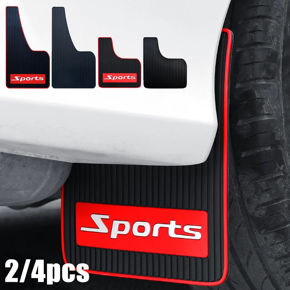 

2/4 шт. универсальные передние и задние колеса автомобиля, брызговики, автомобильные аксессуары, брызговики, мягкая резина, брызговик, защита крыла для внедорожника, внедорожника