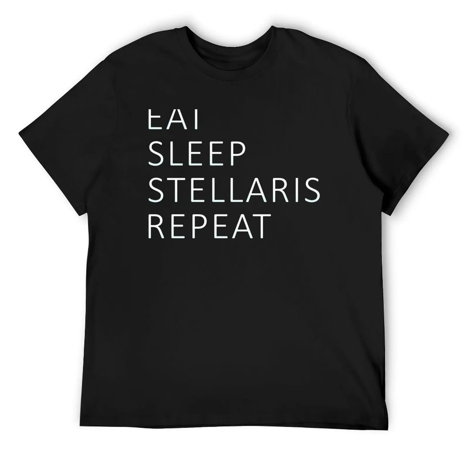 Stellaris Repeat T-Shirt graphic t shirts plain mens t shirts