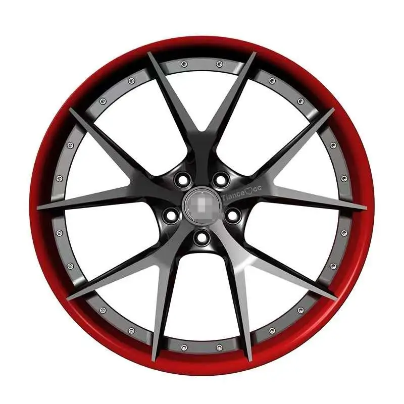 

High Quality Car Wheel 20 21 22 24 Inches Forged Rim Alloy T6061