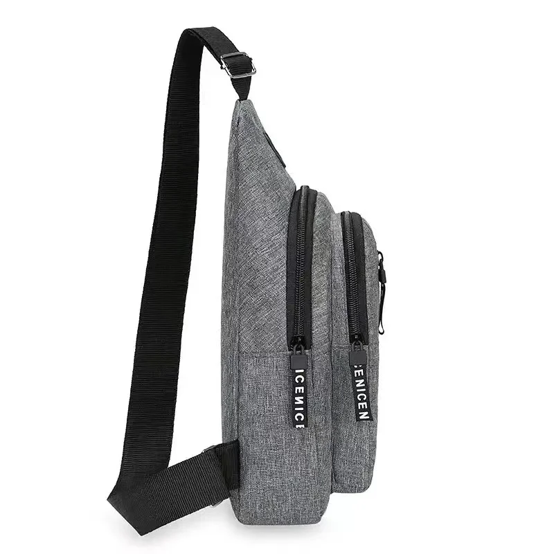 Bolso de pecho de un solo hombro para hombre, Mini bolsos de hombro simples, bolsos de mensajero deportivos al aire libre, bolso de hombro pequeño diario para hombre