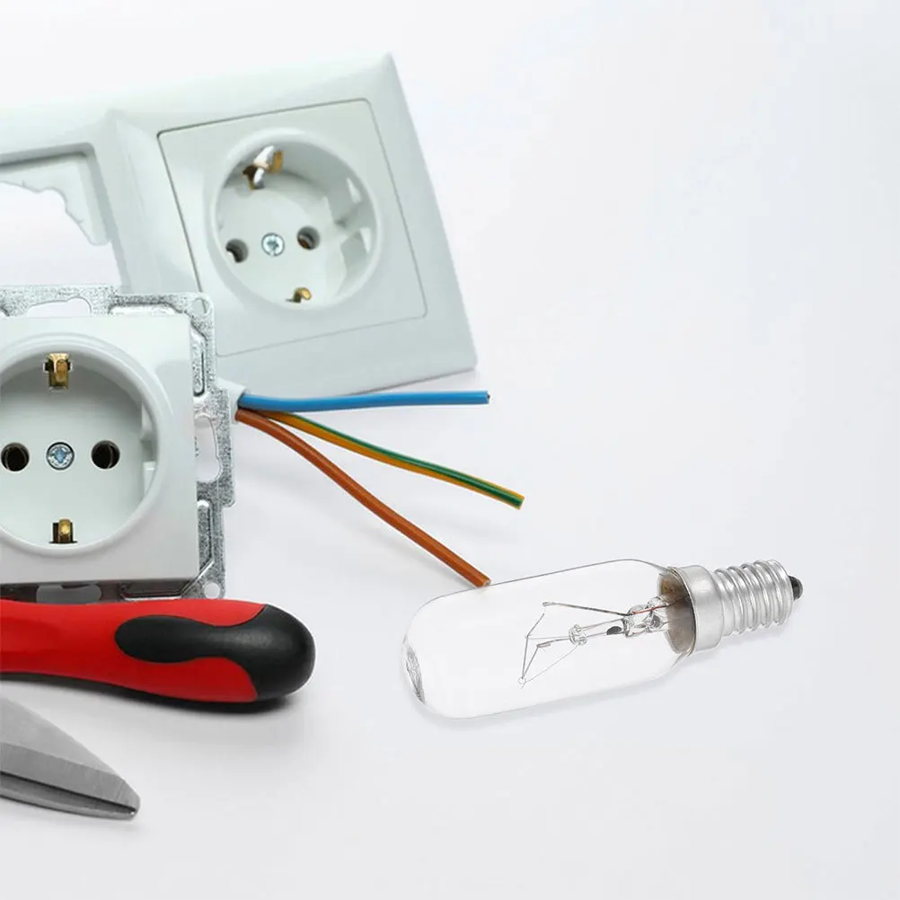 6Pcs Range Hood Light Bulbs 40W E14 Bright Stable Saving for Kitchen Vent Hood Sewing Machine Replacement