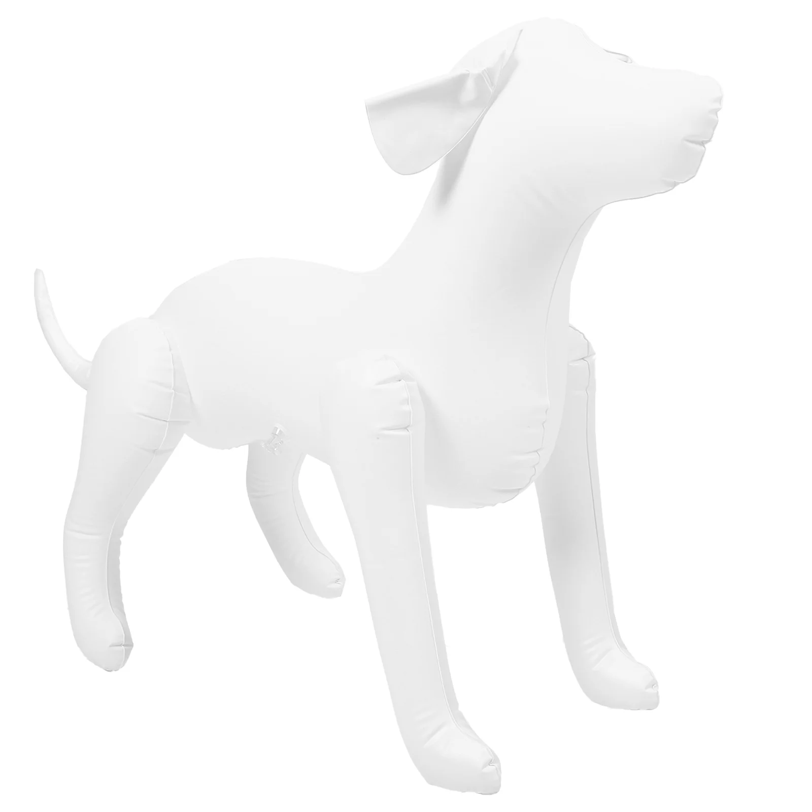Inflatable Mannequin Dog Mannequin Standing Model Inflatable Dog Display Stand PVC Pet Animal Costumes Display Clothing Shop