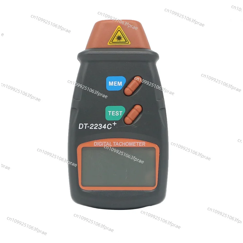 Photoelectric digital tachometer, non-contact velocimeter, motor tachometer DT2234C +