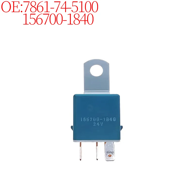 

Relay Switch 24V 7861-74-5100 156700-1840 7861745100 1567001840 for Komatsu PC200-8 Excavator Construction Machinery Accessories