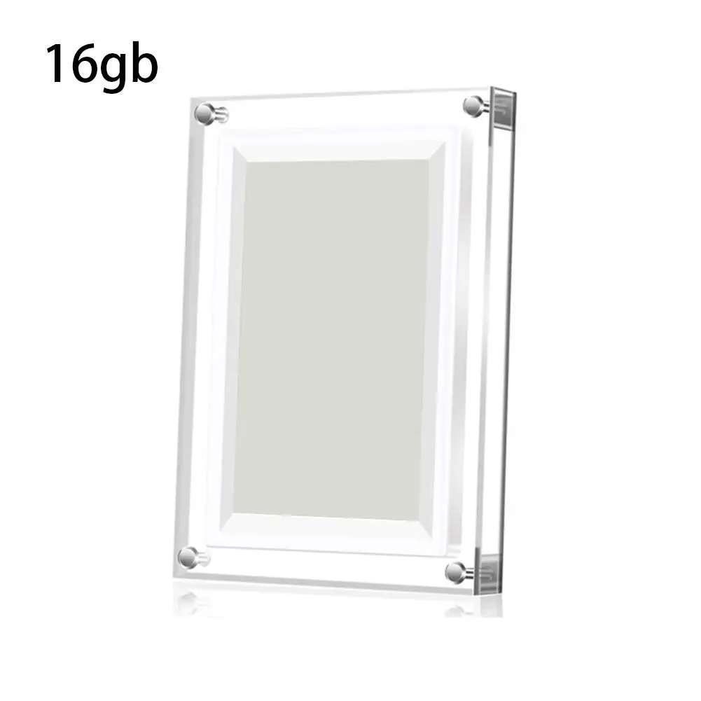 New 7-inch Acrylic Digital Photo Frame Multifunctional Picture Photo Video Intelligent And Frame Wifi High-end Electronic G Q4p4
