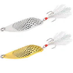1pcs Metal Lure 3g/5g/7g/10g/15g/20g Fishing Lures Wobbler Spinner Bait Spoon Artificial Bass Hard Sequin Paillette Metal Lures
