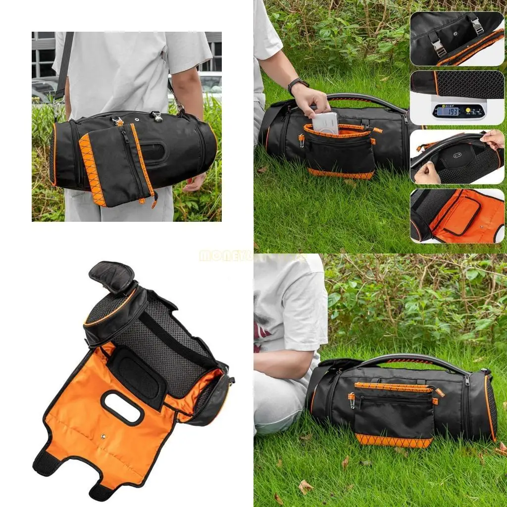 F62C -Portables Mesh Fabric Hocke für Boombox 3 Lautsprecher Reise nach Hause Aufbewahrungstasche