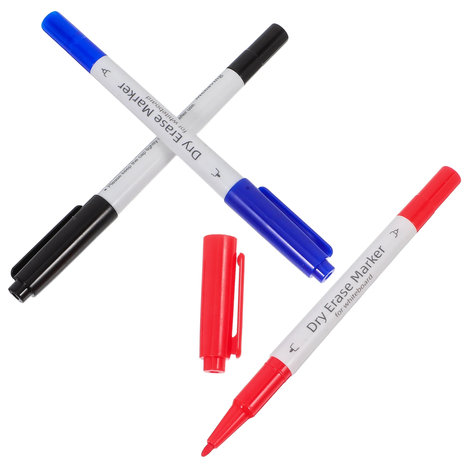

3 Pcs Whiteboard Pen Car Window Dual Tip Markers Super Fine Dry Erase Chalk Pens Child