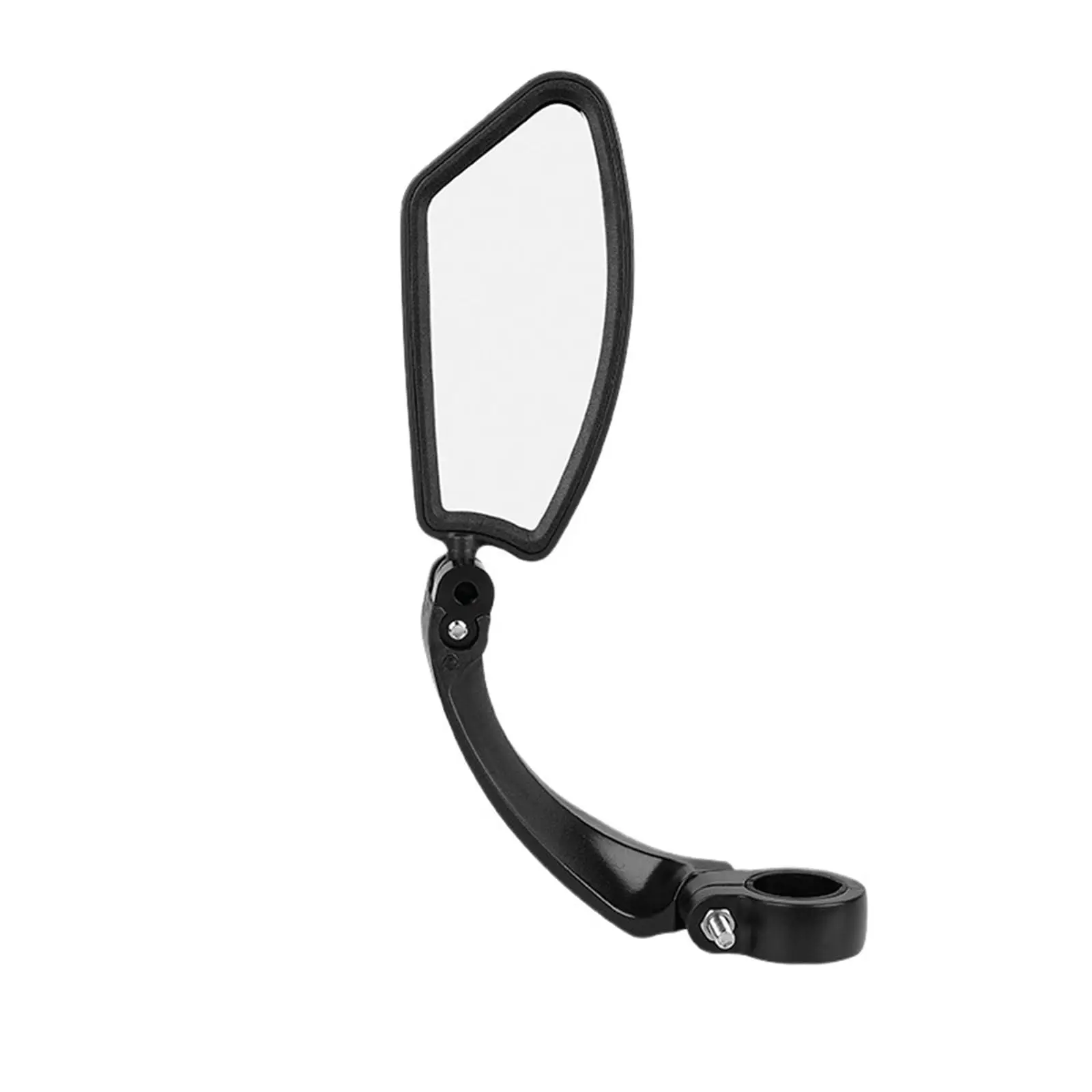 Steel Handlebar Mounted Rearview Mirror 360 Rotatable Wide Field of View for Bicycle Mobility Scooter Motorbike