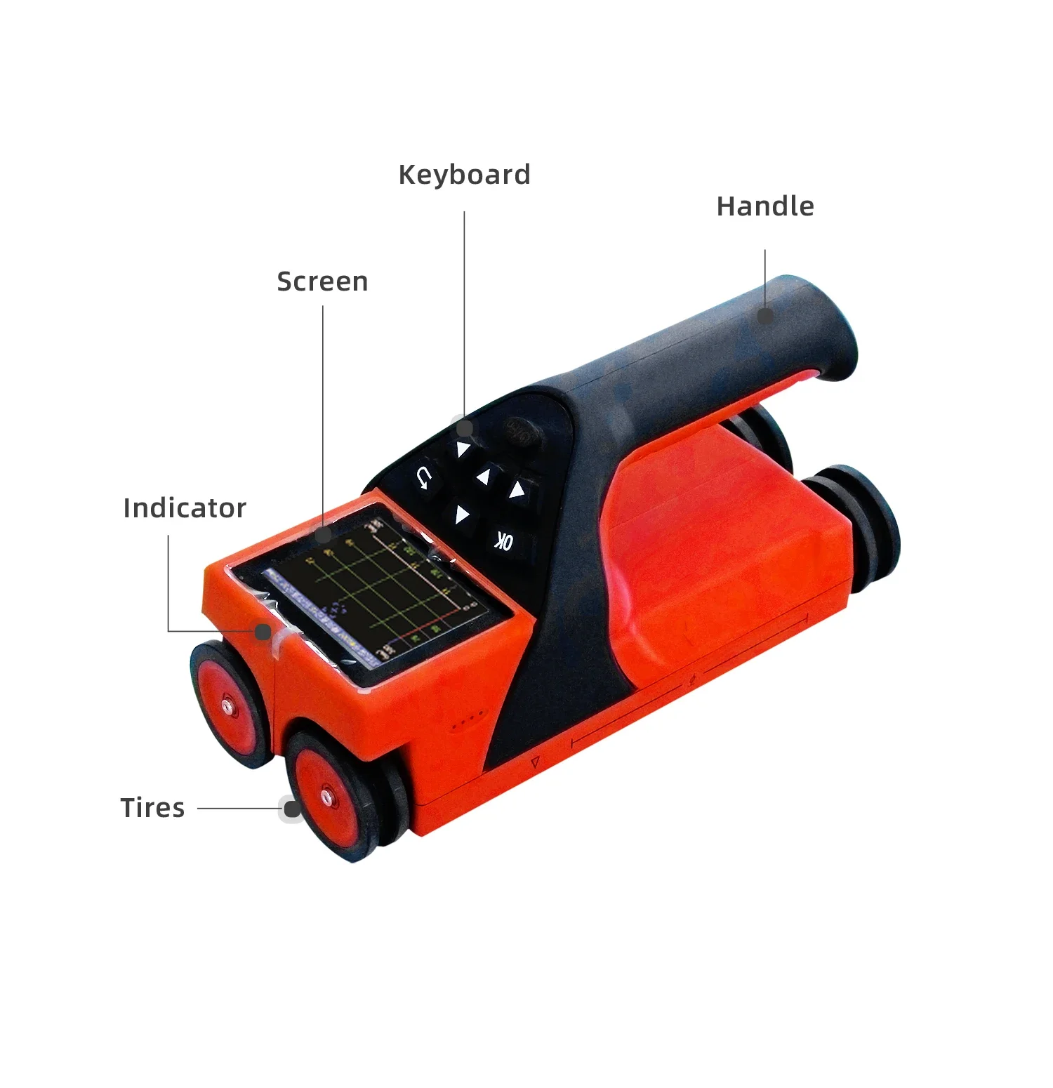 

Hot Selling SY-30 Integrated Concrete Rebar Scanner Detector Locator