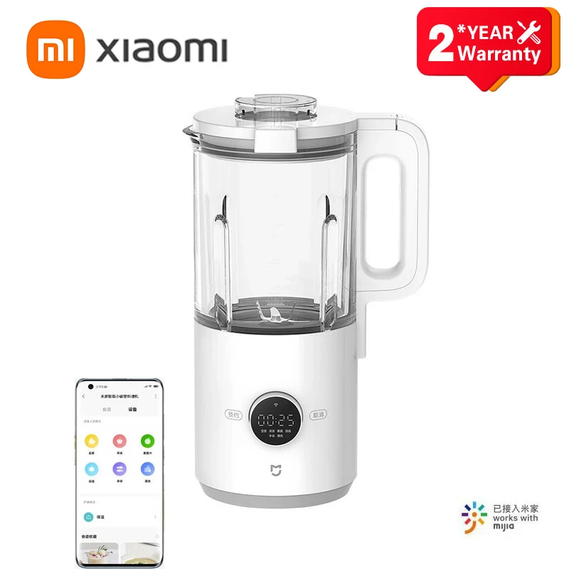 Xiaomi Mijia Smart Blender Blender Mixer Food Vegetable Processor Kitchen Juicer Home Kitchen Cooking Machine With Mijia App