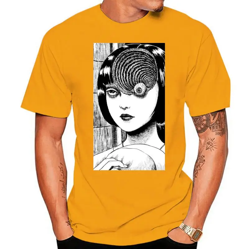 

Uzumaki Junji Ito Japanese Horror Manga Men T Shirt S 5Xl