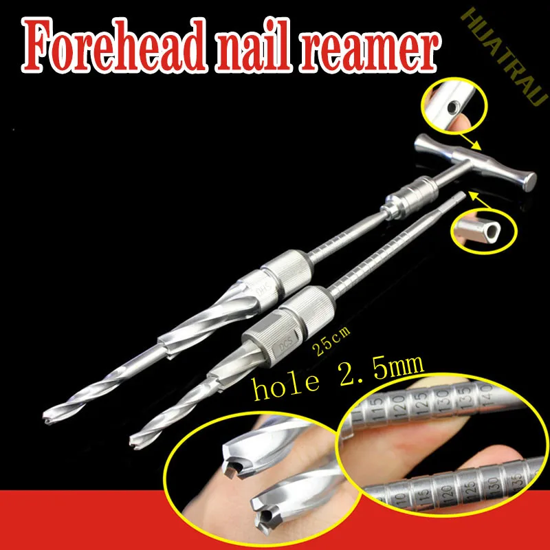 

Goose head nail reamer DHS DCS hollow drill orthopedic instruments medical combined limit drill bit angle bone plate drill hole