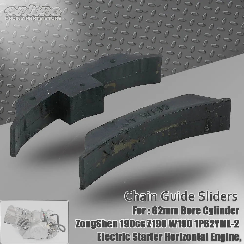 Слайдеры для цепи мотоцикла для Zongshen 190cc Z190 W190 ZS1P62YML-2, аксессуары для электрического стартера двигателя, для питбайка, квадроцикла