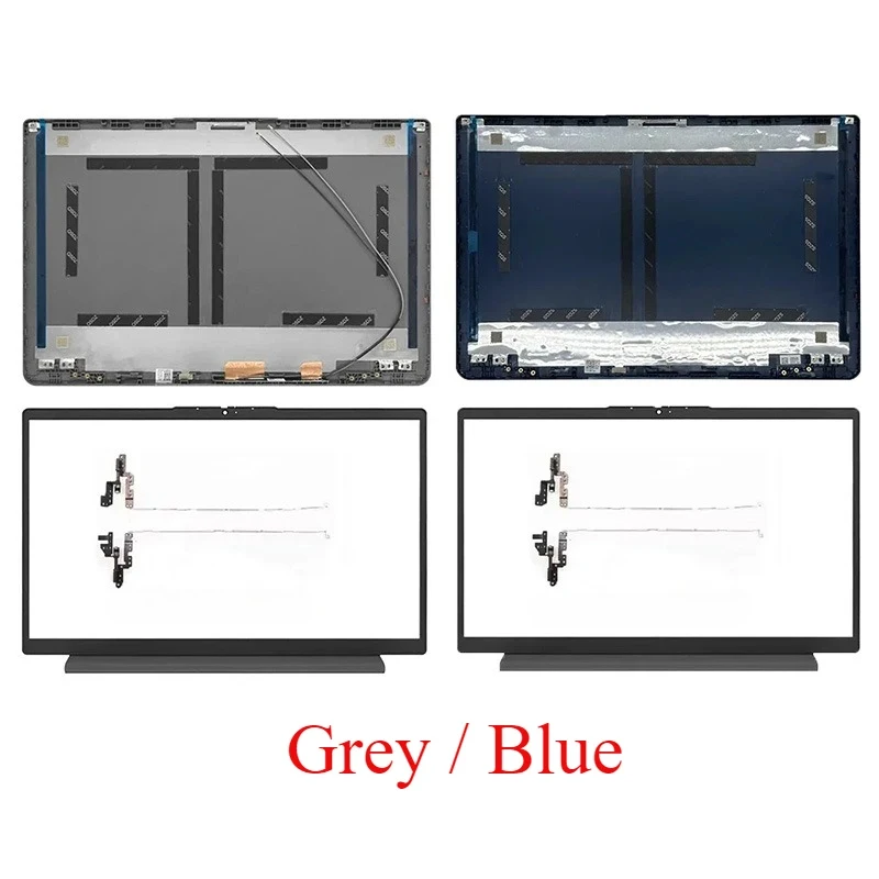 New Laptop LCD Back Cover/Front Bezel Frame for Lenovo IdeaPad 3-15ITL6 3-15ALC6 15S-ITL AP21P000100 5CB1B60414 Gray Blue Case