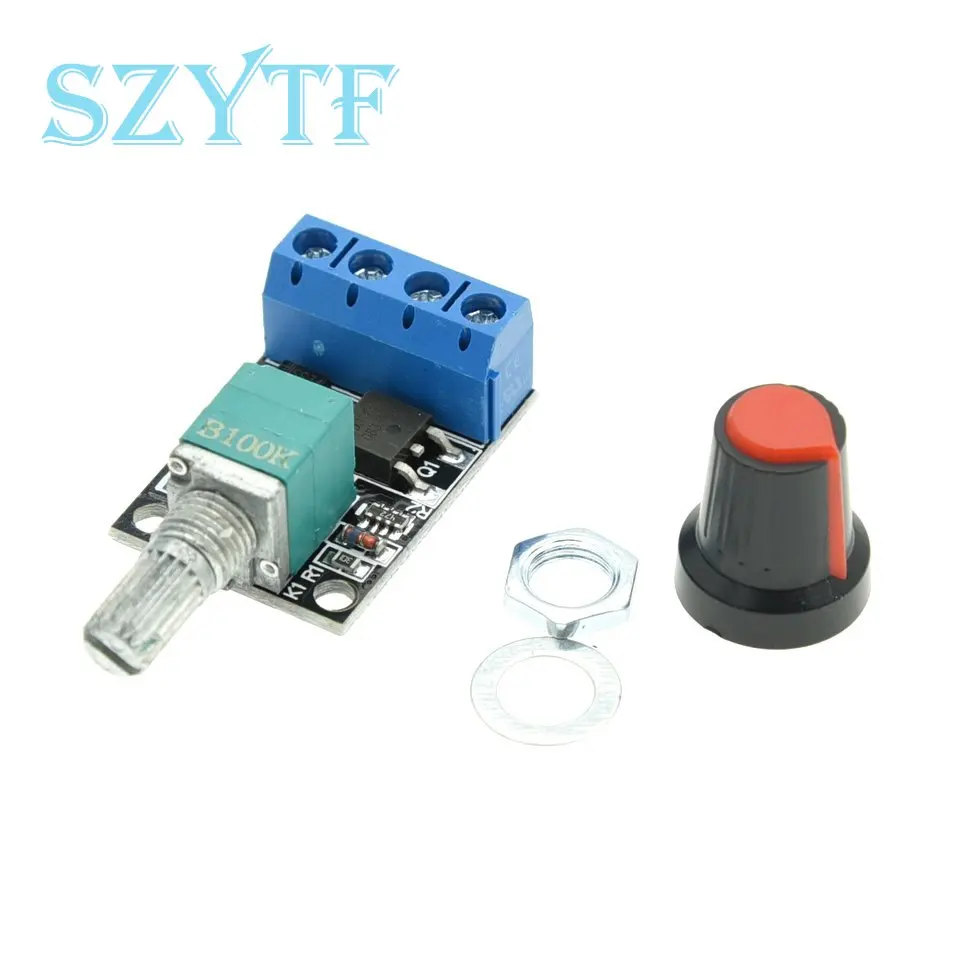 1PCS PWM DC Motor Governor 2A 3A 5A 10A Speed Control Switch Function Adjustable Speed Regulator Control Governor Switch