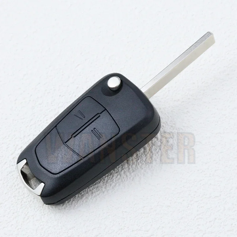 2 3 Bottons Car Key Fob Case Shell Housing for Opel Vauxhall Astra H Corsa D Vectra C Zafira Astra Vectra Signum Car Folding Key