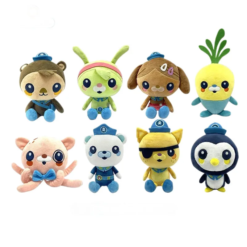 Echte Octonauts Knuffel Nieuwe Stijl Barnacles Kwazii Peso Pop Klauw Machine Speelgoed Beschikbaar Voor Groothandel Kinderen Speelgoed
