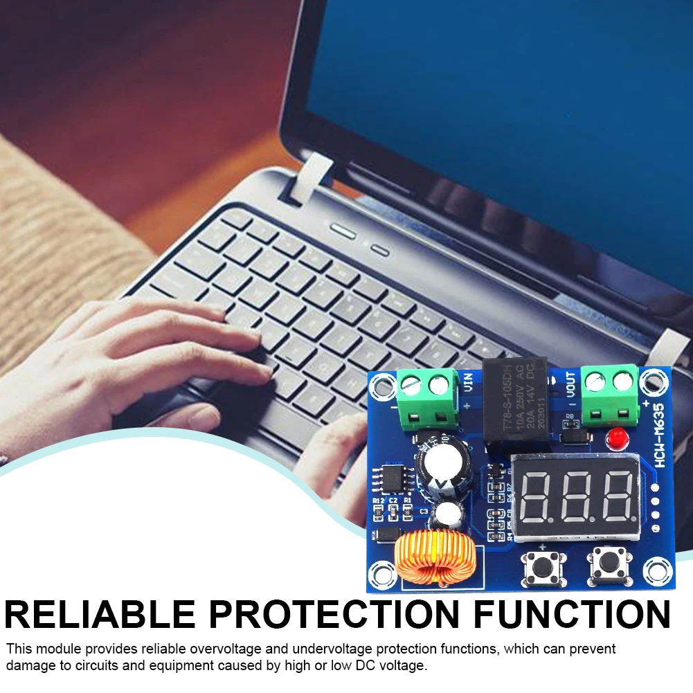 

XH-M609 Charger Module DC 12V-36V Voltage OverDischarge Battery Protection Module Precise Voltage Protection Switch Module