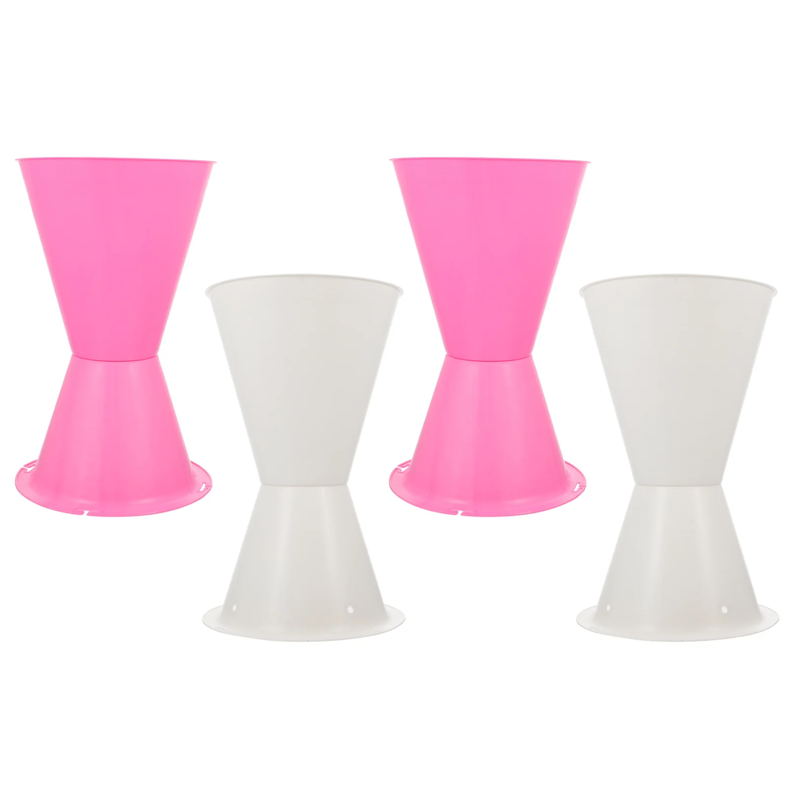 

4Pcs Flower Arrangement Bases Bouquet Liners Flower Fixing Stands for Floral Shop Wedding Supplies Bouquet Liner