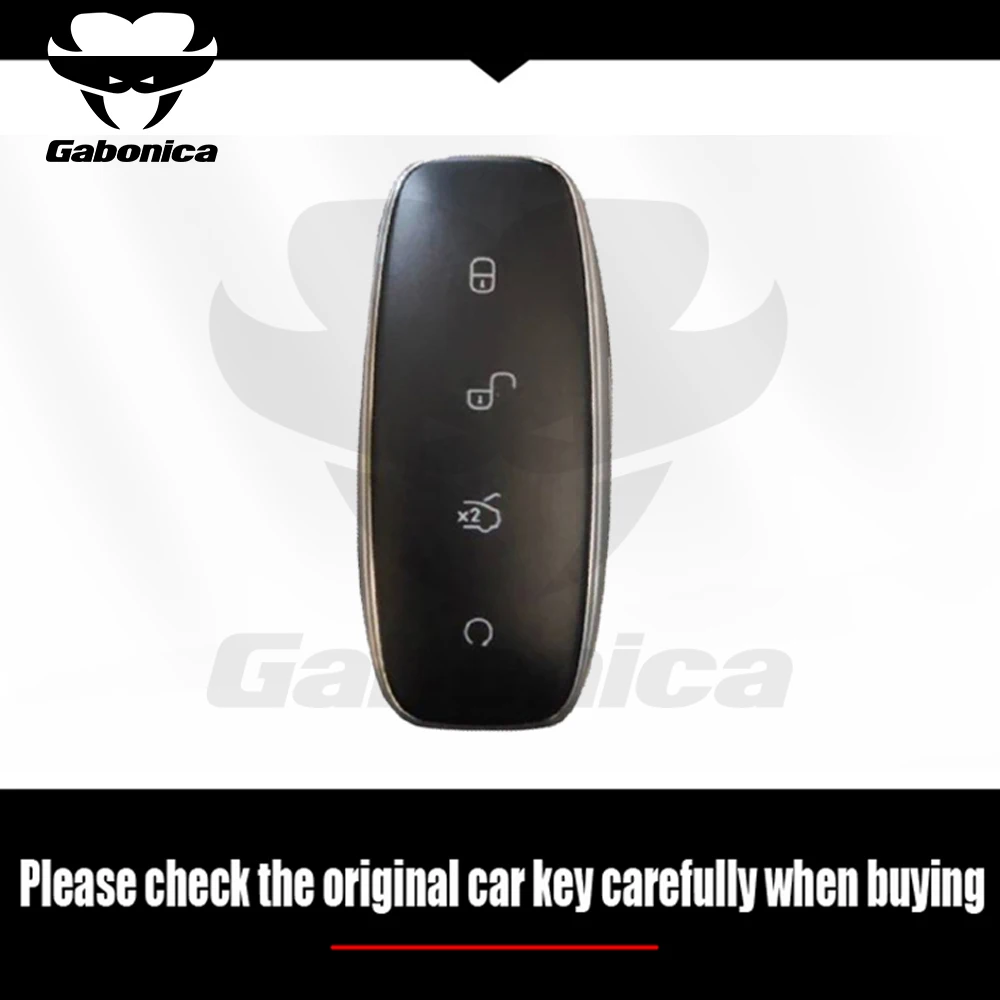 Car All-inclusive Key Cover Alloy Protector Shell Keychain Pendant For DENZA D9 Car Key Cover N7/n8 Keyring Auto Logo Accessory