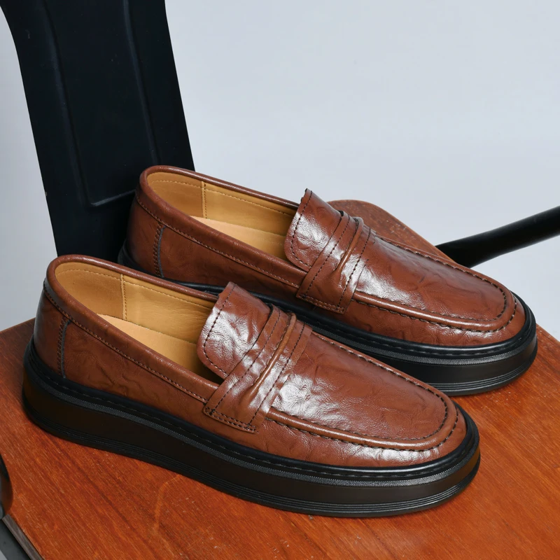 

Повседневная мужская обувь для доски. Роскошные и качественные стили. Рабочая повседневная модная обувь для вечеринок. Модная молодежная обувь без шнуровки.