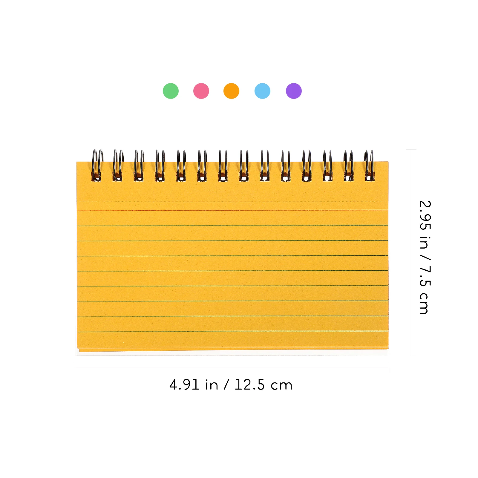 5 Pcs Notebook Memo Meeting Notebooks Small Graph Paper Good Looking Record Notepad Index Cards Notepads Papers Portable