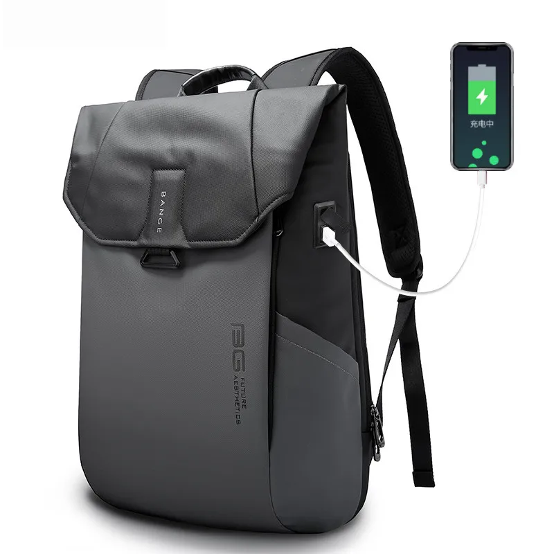 

Рюкзак Bange для мужчин 46*30*19, деловой, водонепроницаемый, для ноутбука 15.6 дюймов, школьный, женский, мужской рюкзак Sac à dos homme