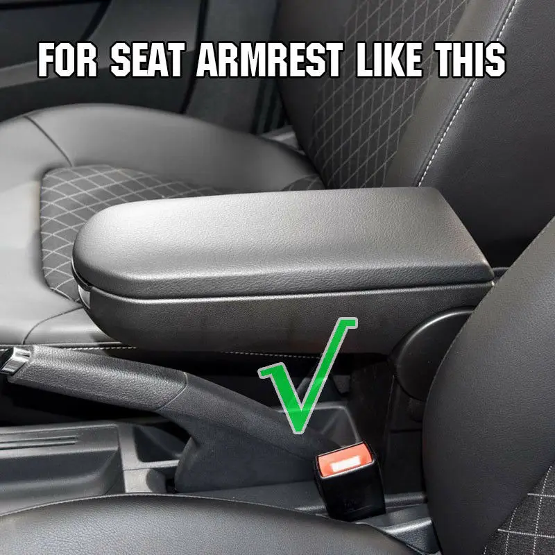 1pcs Armrest Latch Cover 18D867173 3B0867173 For Seat Ibiza 6J 09-16 Armrest Accessories Interior Parts