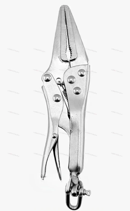 

Push-pull gauge test fixture Plastic film tensile fixture fixture Three-jaw pliers Cloth seam tensile pliers