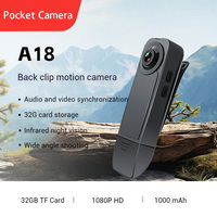 HD Camera 1080P Video Replay Night Vision Camcorder Video Recorder Conference Body Recorder Mini Pocket Motorcycle Sports Camera