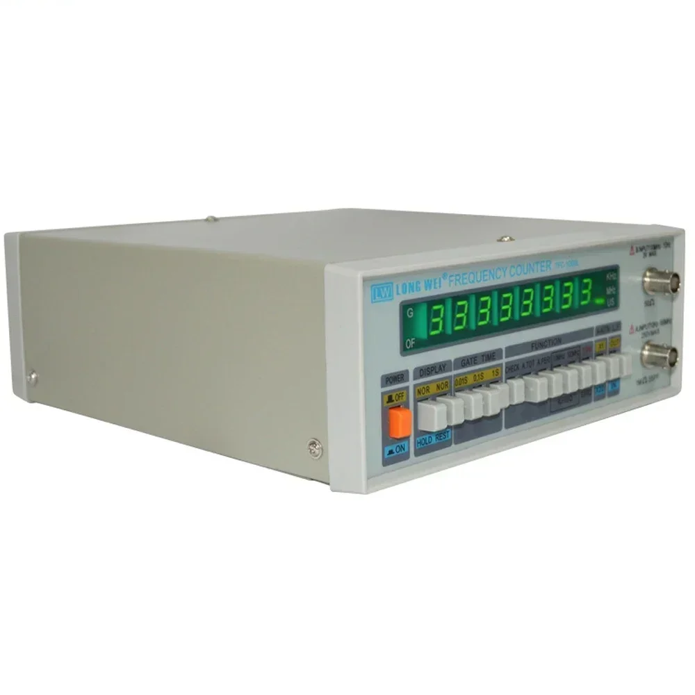 LED Digital Precision Frequency Meter Tester TFC-2700L Frequency Counter A/B Channel Sensitivity 20mVrms Stability ±3 * 10-9s