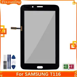 Glass For Samsung Galaxy Tab 3 Lite 7.0 SM-T110 T110 Touch Screen T111 T113 T116 Digitizer Glass Panel Sensor Replace Parts+Tool