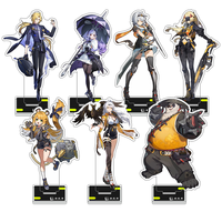 New Hot Game Zenless Zone Zero Evelyn Vivian Trigger Anby Hugo Vlad‌ Yixuan Jufufu Pan Yinhu Acrylic Stand Model Plate Desk gift