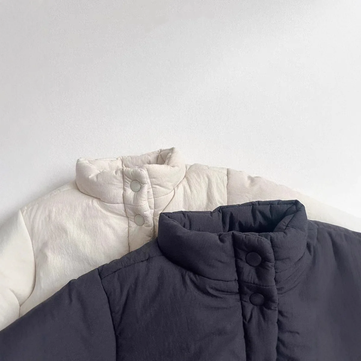 2026 Korea Thickened Cotton Kids Jacket Coat for Kids Children Warm Outerwear Coats Cotton Down Parkas Children's Clothing