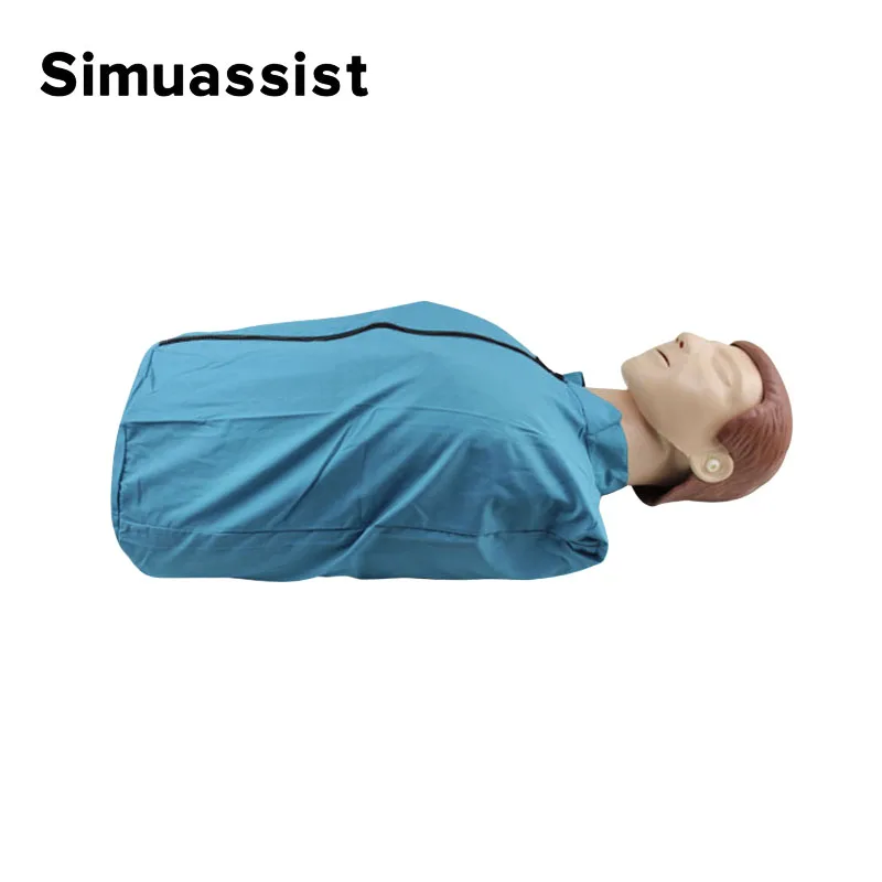 Half Body Adult CPR Training Manikin Professional Nursing Training Mannequin Teaching Model First Aid Training Dummy