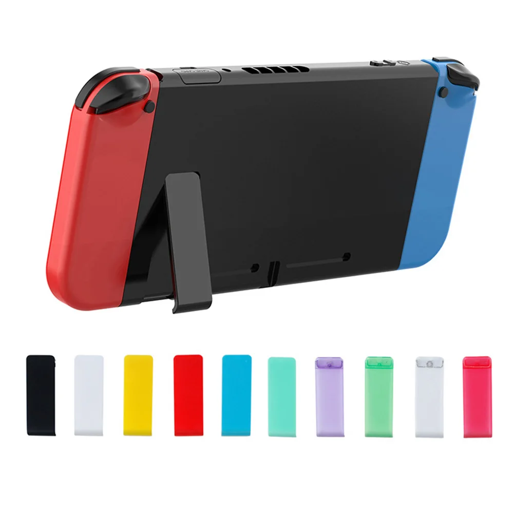 1x Hot Sale For Nin Tendo Switch Console Back Bracket Back Cover Support Tripod Multicolor ABS Material Phone Holder Accessories