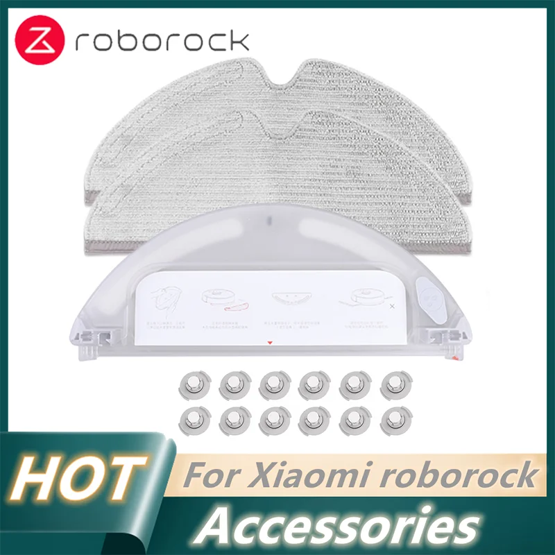 

Roborock S5 S50 S51 S55 S6 S65 S6 Pure E25 Mop Cloths Water Tank And Filter Replacements Spare Parts Vacuum Cleaner Accessroies