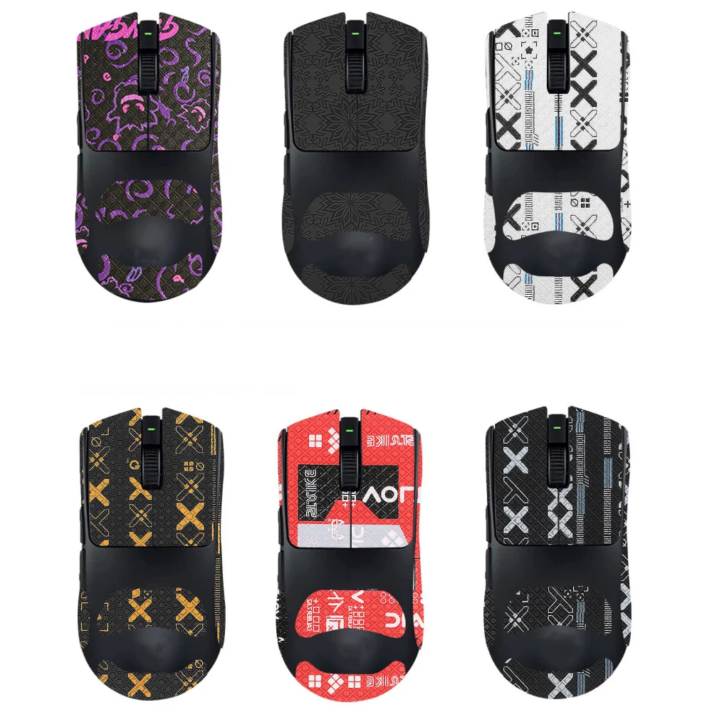 for Razer Viper V4 Pro 2026 – Non-Slip Lizard Skin Sweat-Absorbing Grip Tape, Handmade Mouse Sticker, Enhanced Handling